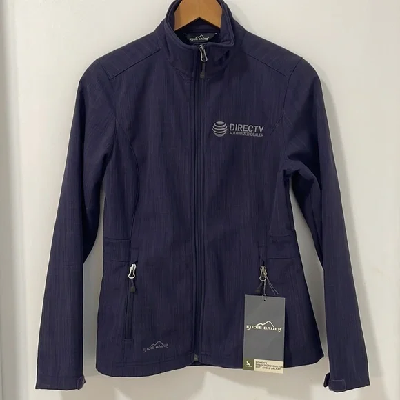 Eddie Bauer Women's Jacket with Direct TV Embroidered Logo - Picture 7 of 8